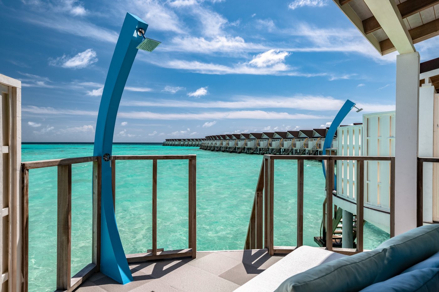 Water Villa on the lagoon at OBLU XPERIENCE Ailafushi